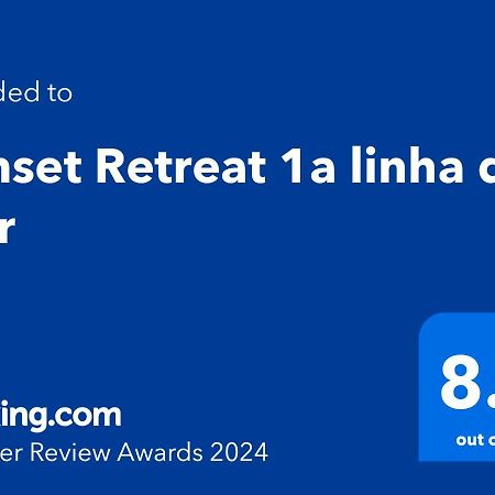דירות מונטה גורדו Sunset Retreat 1A Linha De Mar מראה חיצוני תמונה